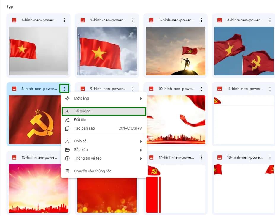 Tải về hình nền Powerpoint về Đảng cộng sản Việt Nam