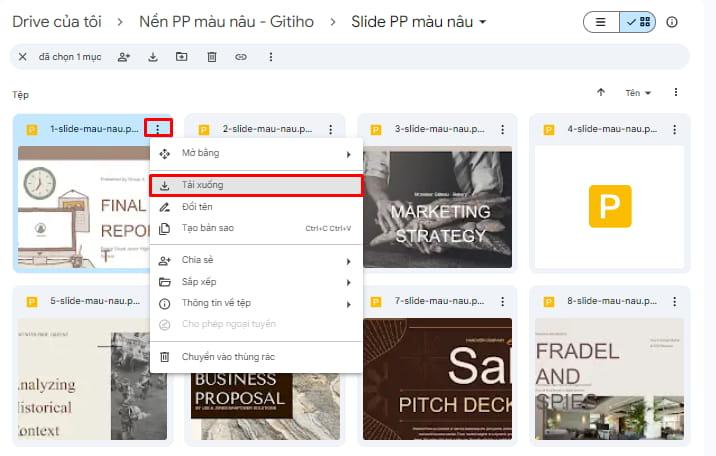 tải 10+ mẫu slide màu nâu miễn phí