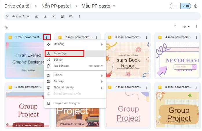 tải 10+ mẫu slide pastel này về máy