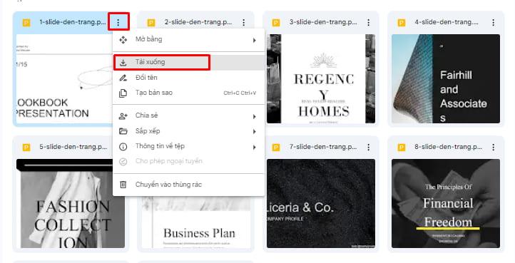 tải 10 slide đen trắng
