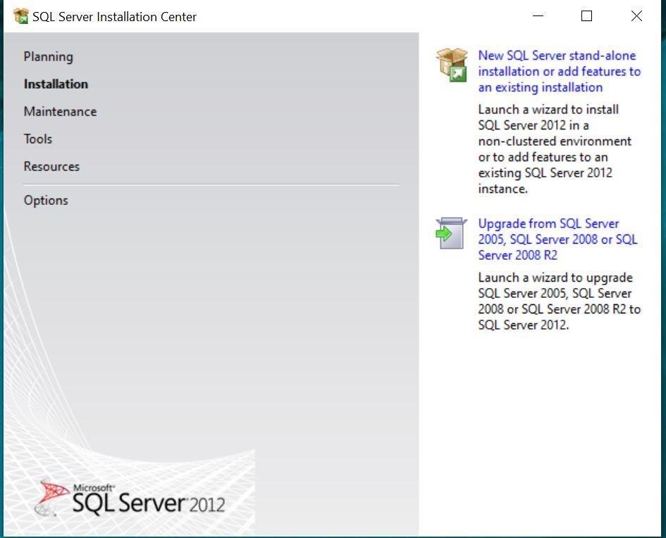 Cách cài SQL Server cho hệ điều hành Windows 2