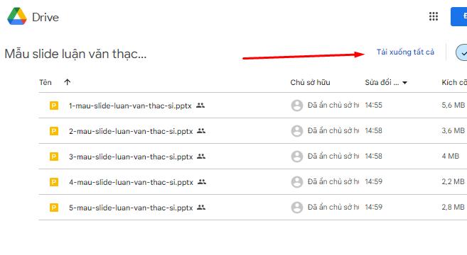 Tải tất cả mẫu slide luận văn thạc sĩ