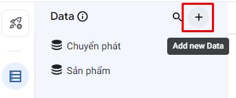 Tạo table mới trong Data của Appsheet