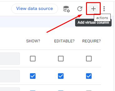 Tạo cột ảo mới cho dữ liệu
