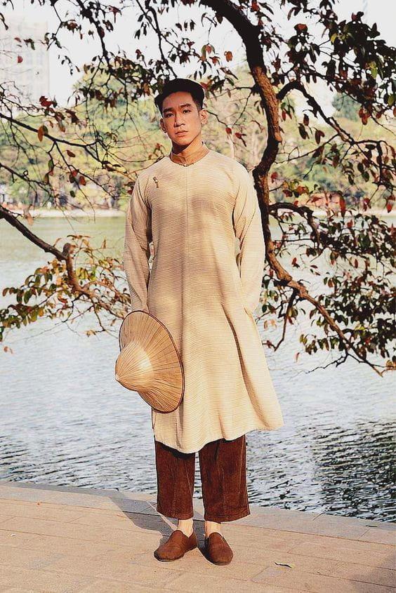 tạo dáng chụp ảnh tết cho nam 11