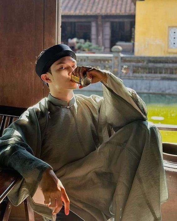 tạo dáng chụp ảnh tết cho nam 14