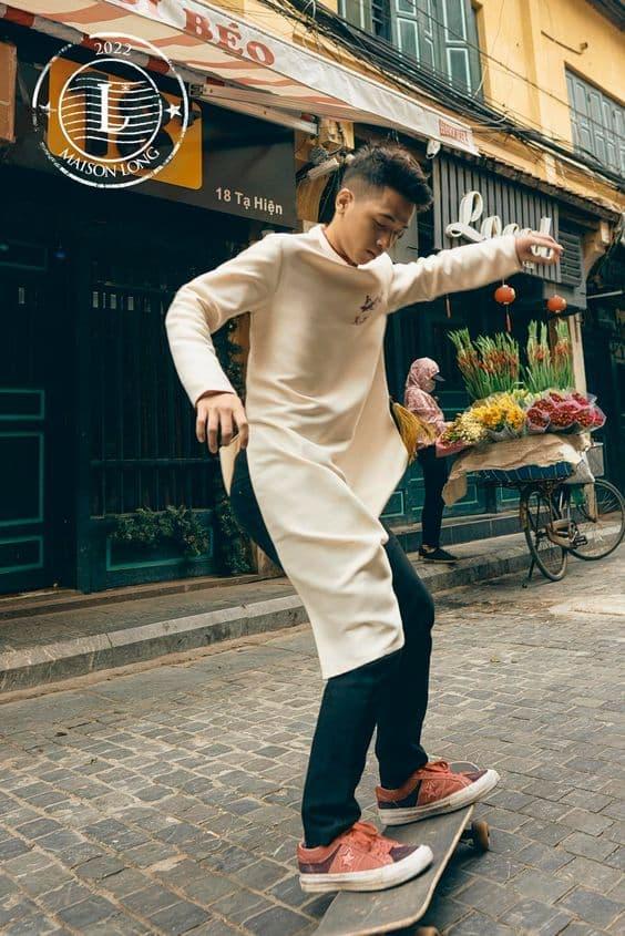 tạo dáng chụp ảnh tết cho nam 22