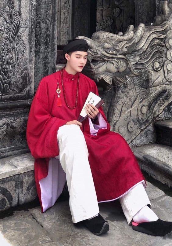 tạo dáng chụp ảnh tết cho nam 24