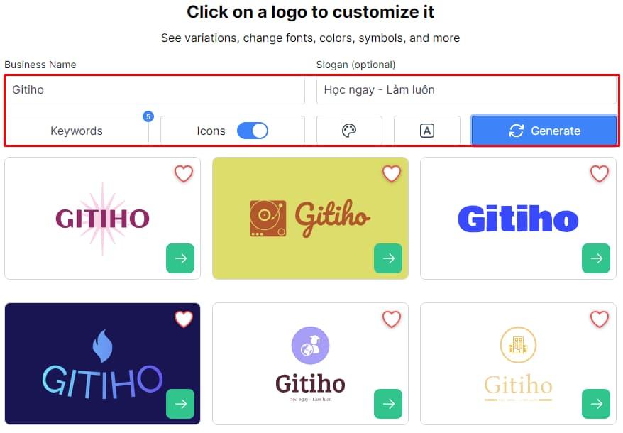 Tạo logo youtube bằng AI