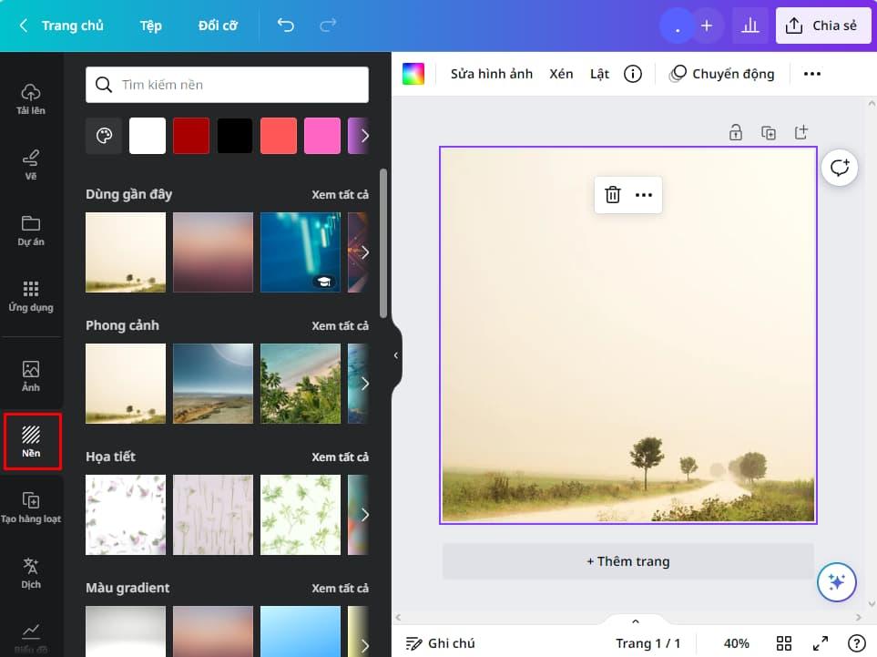 Tạo thiết kế Mockup mới