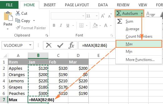 cách mặc định công thức trong excel