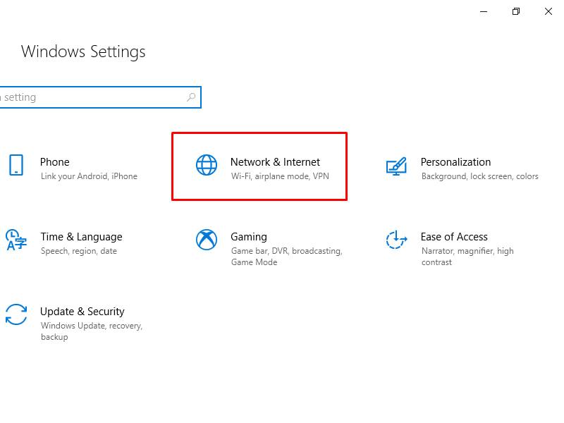 Tắt VNP trên thiết bị của bạn