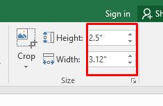 cách căn chỉnh ảnh trong excel