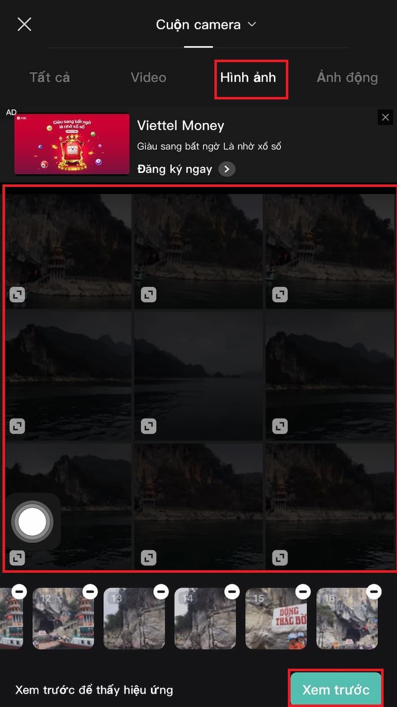 Thay thế hình ảnh và video của mẫu