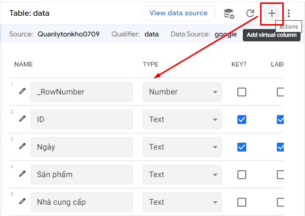 Thêm mới thành phần vào ứng dụng