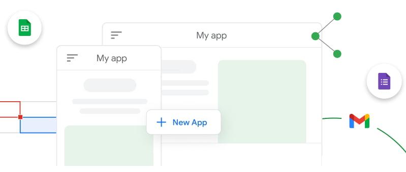 Ví dụ về tạo ứng dụng bằng Google Appsheet