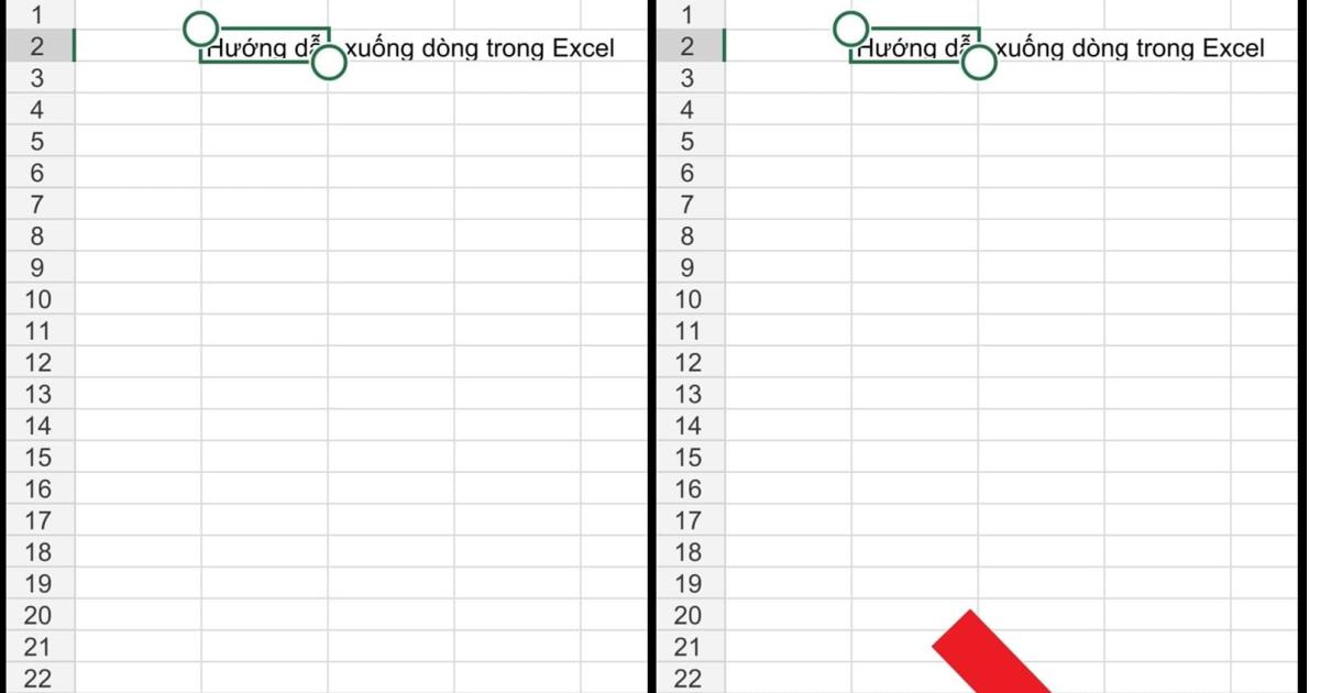 Mở thanh công cụ Excel trên điện thoại