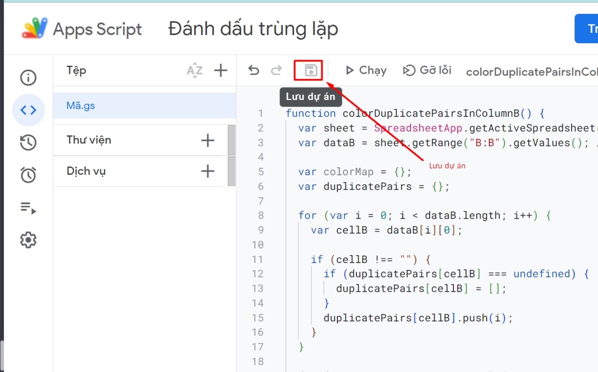 Hướng dẫn cách tự động tô màu giá trị trùng lặp trong Google Sheet