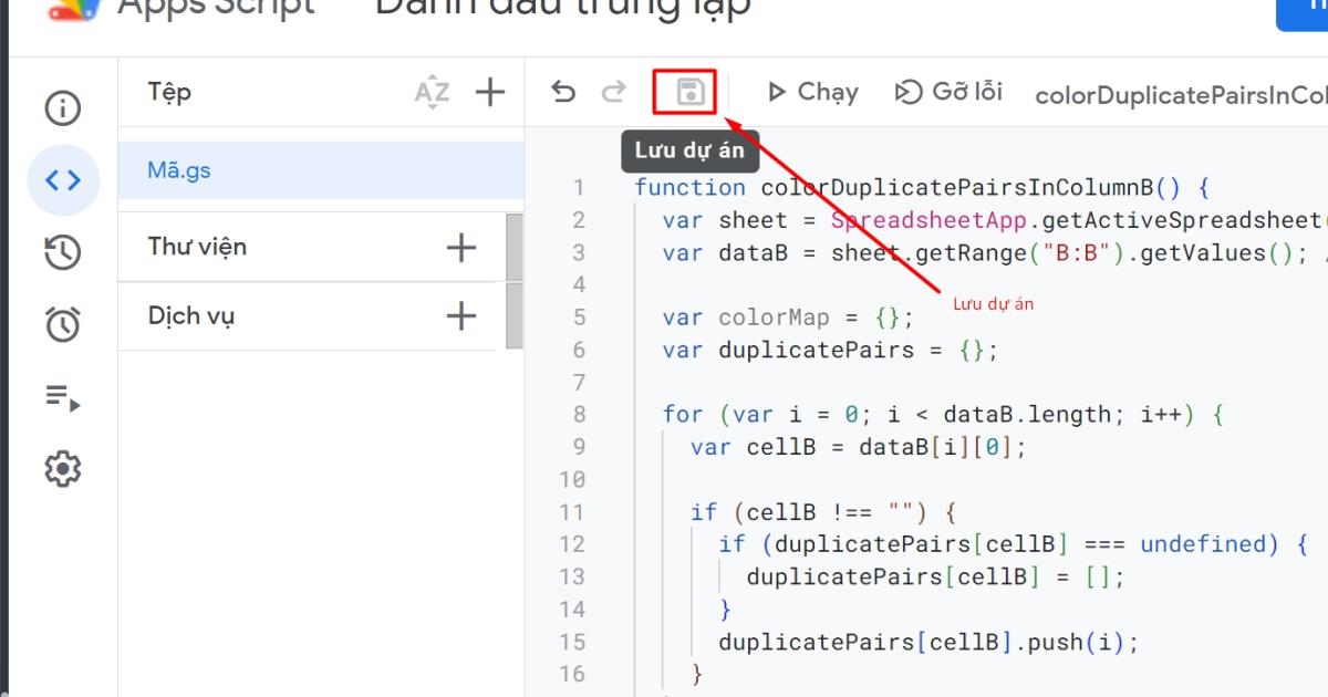 Hướng dẫn cách tự động tô màu giá trị trùng lặp trong Google Sheet