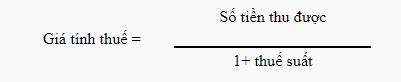Xác định thời điểm và giá trị tính thuế Giá trị gia tăng