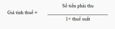 Xác định thời điểm và giá trị tính thuế Giá trị gia tăng