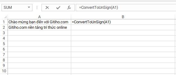 Hướng Dẫn Loại Bỏ Dấu Tiếng Việt Trong Excel Bằng VBA