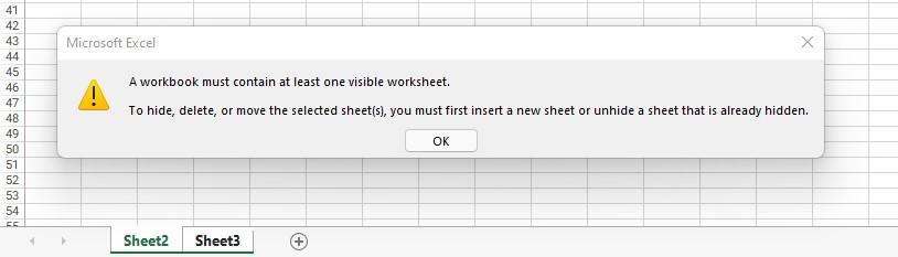 Cách ẩn nhiều sheet trong Excel 3