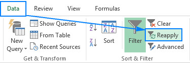 Hướng dẫn cách sử dụng bộ lọc dữ liệu Filter trong Excel