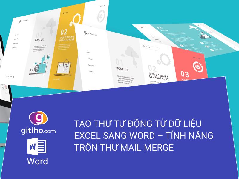 Cách sử dụng Mail Merge trong Excel, có ví dụ cụ thể