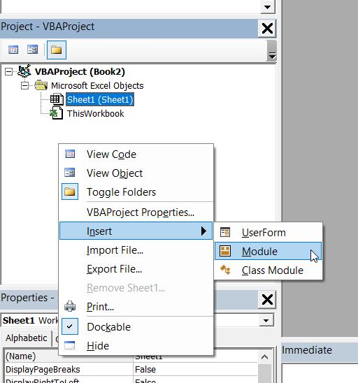 Cách sắp xếp sheet trong Excel tự động bằng VBA 2