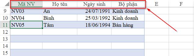 Cách sửa các lỗi liên quan tới cố định bảng tính bằng Freeze Panes