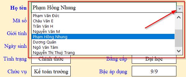 Các bước hoàn chỉnh để tự tay lập báo cáo chi tiết nhân sự trên Excel