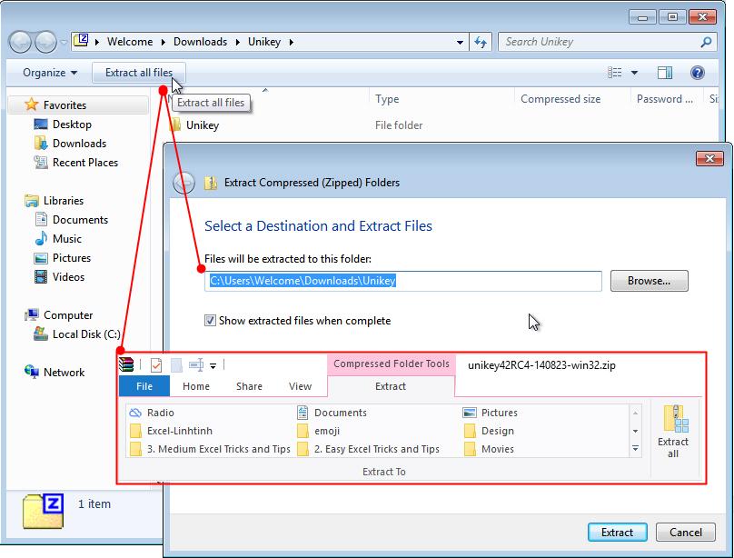 Hướng dẫn để giải nén, nén file và sao lưu tập tin dữ liệu như thế nào cho hiệu quả?