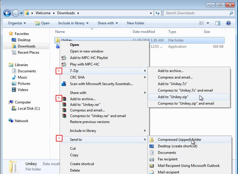 Hướng dẫn để giải nén, nén file và sao lưu tập tin dữ liệu như thế nào cho hiệu quả?