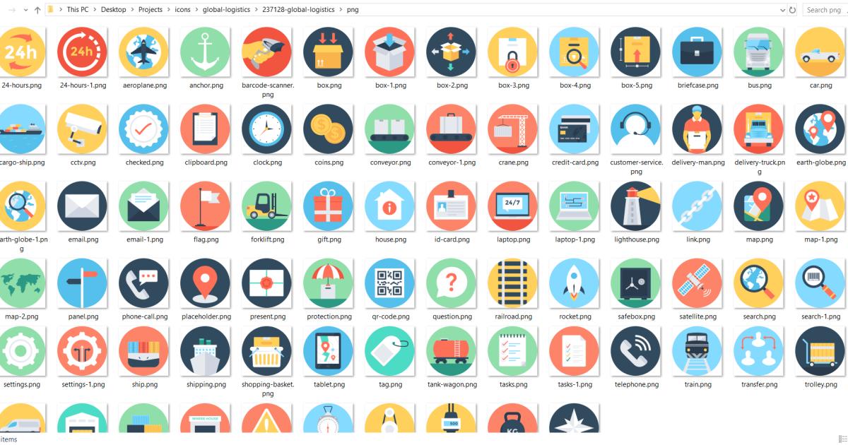 1000 biểu tượng icons dùng cho báo cáo Excel hoặc PowerPoint 4