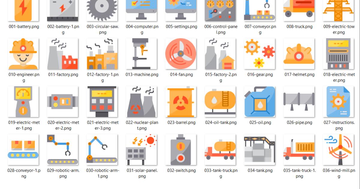 1000 biểu tượng icons dùng cho báo cáo Excel hoặc PowerPoint 5