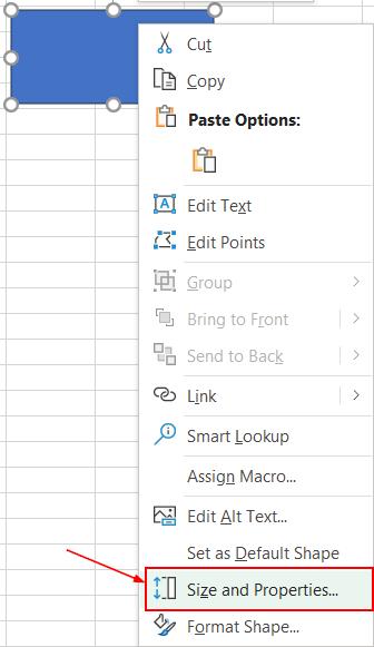 Hướng dẫn cách cố định Shapes trong Excel theo đúng ý muốn
