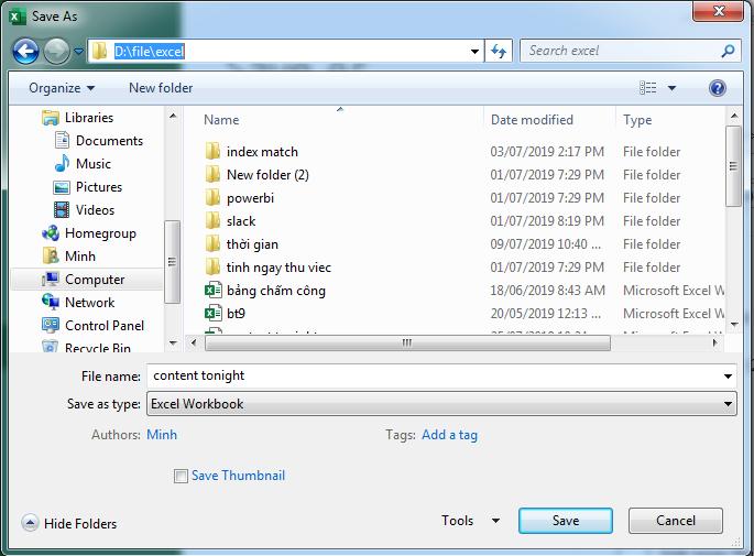 Hướng dẫn lấy thông tin với hàm INFO trong Excel