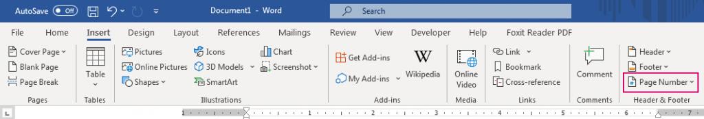 cách đánh số trang từ trang thứ 2