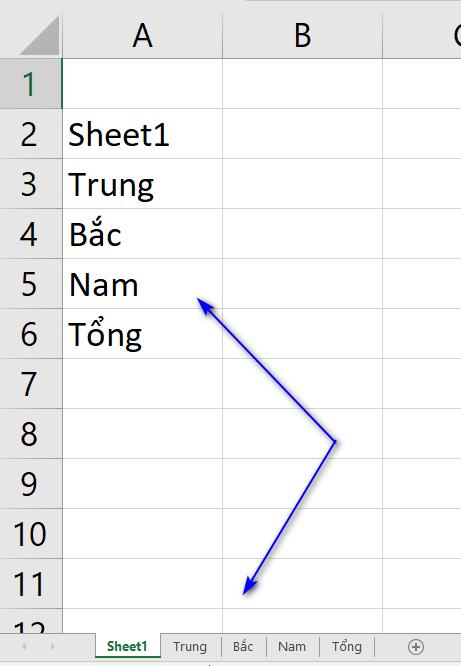 Hướng dẫn cách tạo mục lục đơn giản trong Excel với hàm HYPERLINK