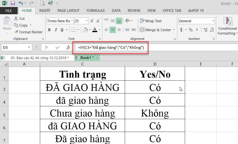 CÁCH SỬ DỤNG HÀM IF VỚI ĐIỀU KIỆN NGÀY THÁNG, CHỮ TRONG EXCEL