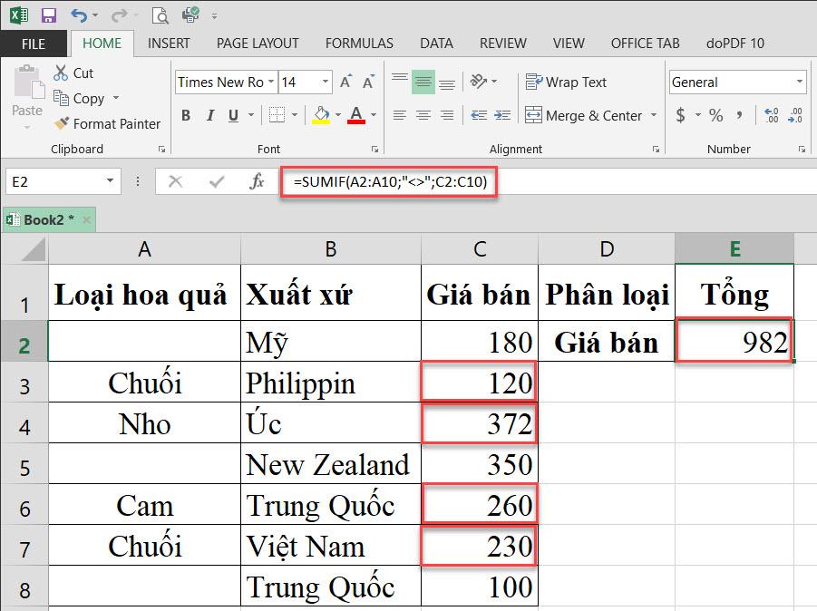 dung-ham-sumif-tinh-tong-cac-o-khong-rong