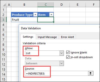 HƯỚNG DẪN TẠO DROP-DOWN LIST CÓ GIÁ TRỊ PHỤ THUỘC VÀO MỘT LIST KHÁC TRONG EXCEL
