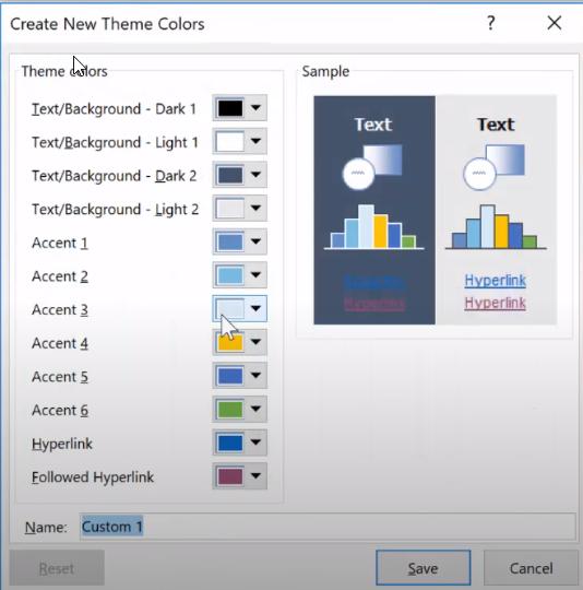 Hướng dẫn Excel cơ bản về cách cài theme mặc định