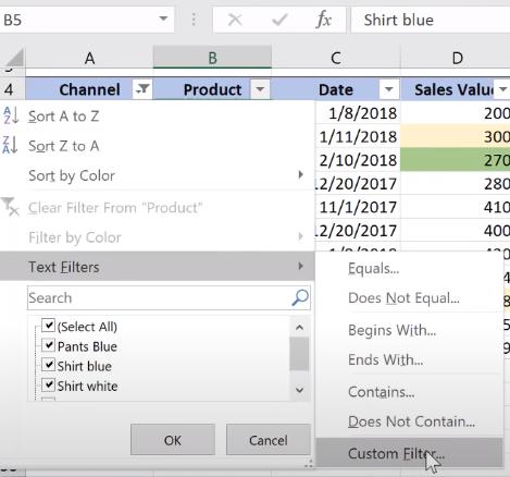 Hướng dẫn cách dùng bộ lọc Filter trong Excel cơ bản - phần 2
