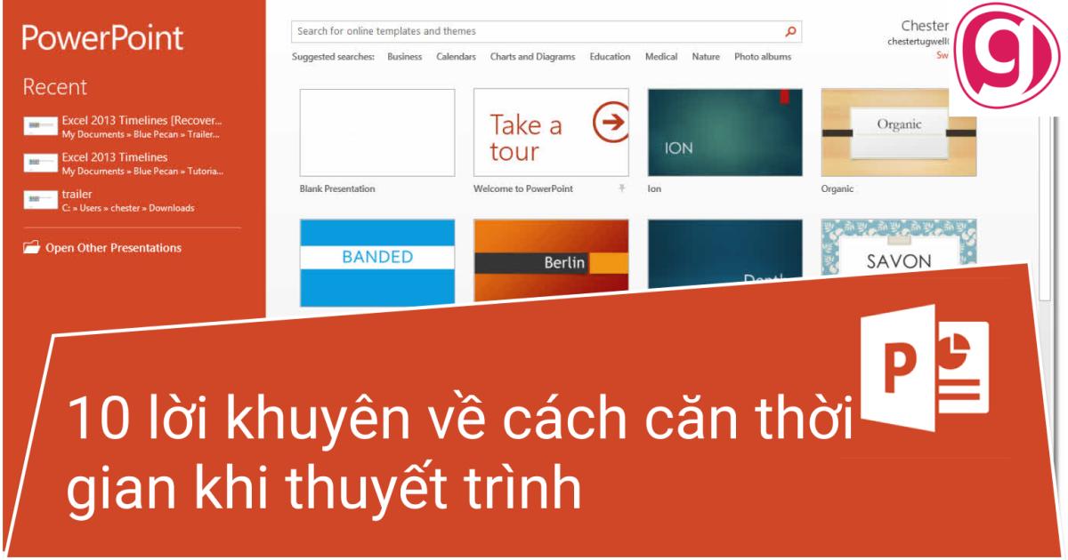 10 lời khuyên về cách căn thời gian thuyết trình Powerpoint hoàn hảo