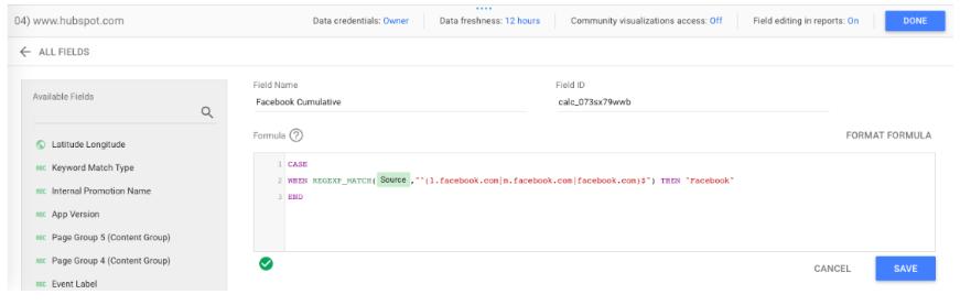 Hướng dẫn các thao tác nâng cao trong Google Data Studio - Phần 2