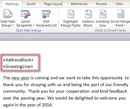 Cách sử dụng Mail Merge trong Excel, có ví dụ cụ thể