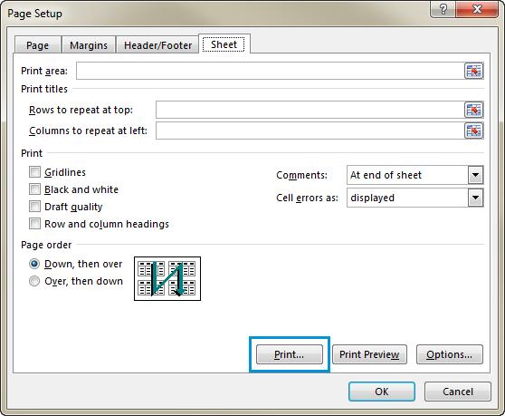 Hướng dẫn in nội dung comments trong Microsoft Excel