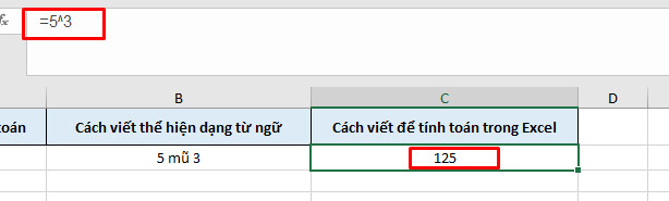 Hướng Dẫn Cách Tính Căn Bậc 3 Trong Excel